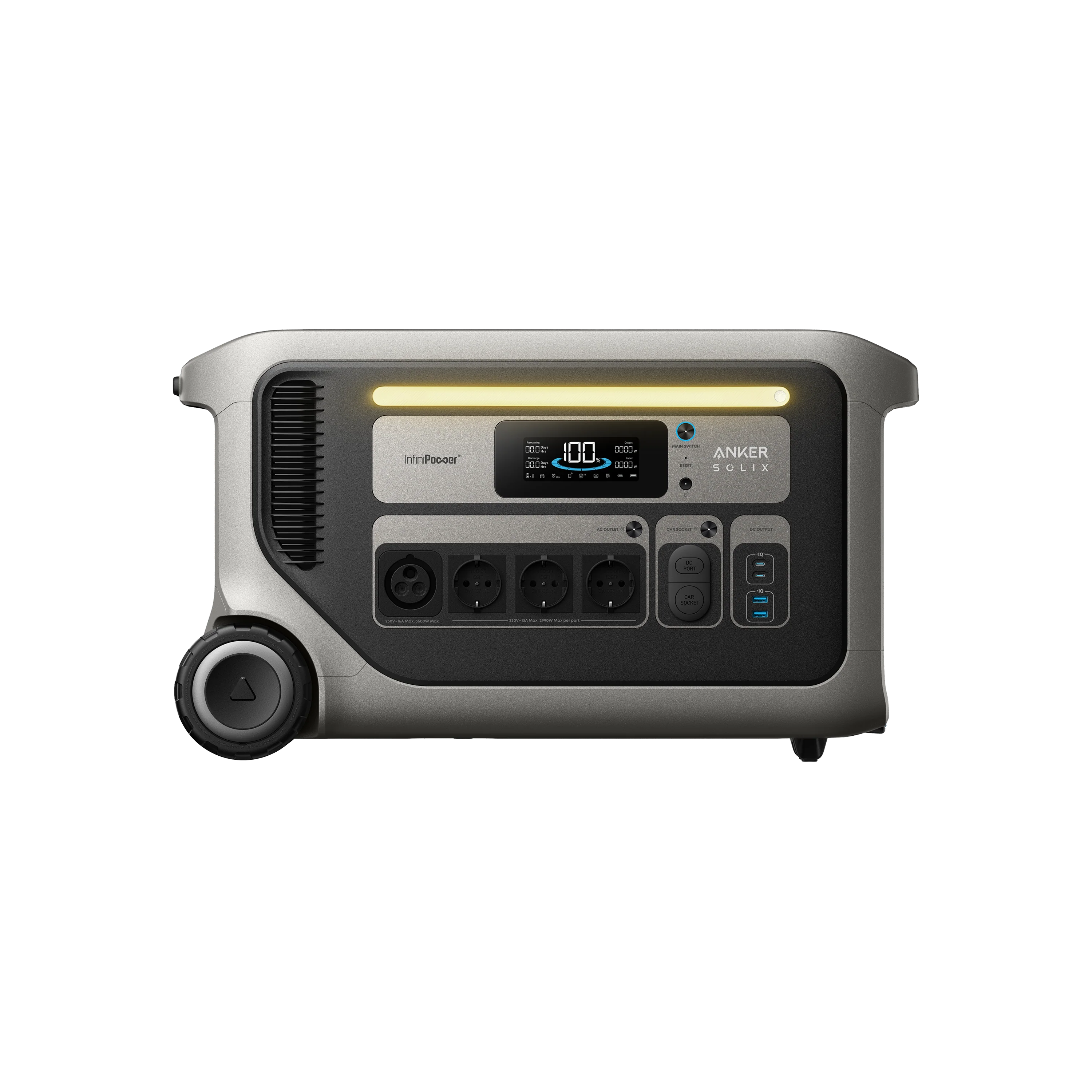 Anker SOLIX F3000 3072Wh Powerstation – Mobiler Energiespeicher für Notstromversorgung, Camping, Wohnmobil und Solarstrom